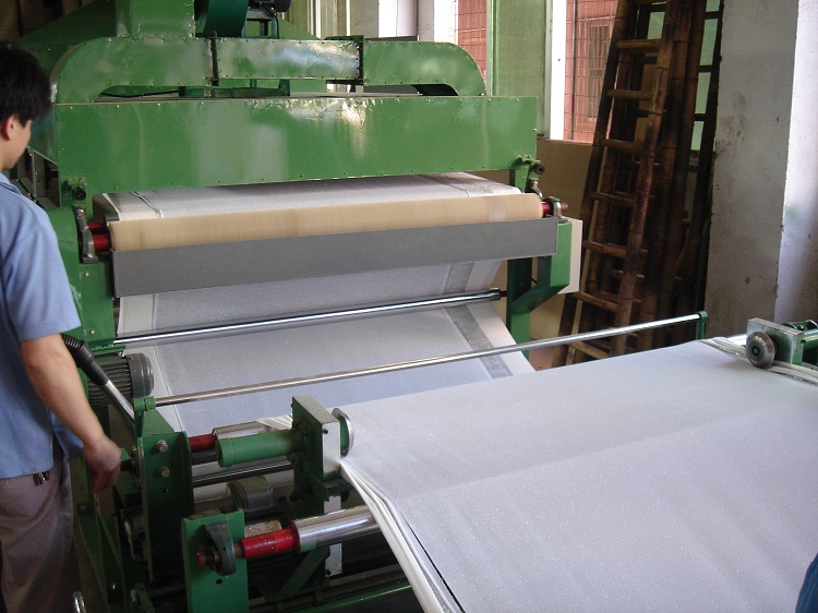 格麗特機(金蔥粉撒粉機)工藝