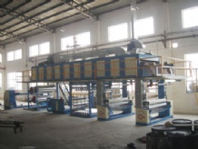 雙版皮革改色機客戶(hù)現場(chǎng)